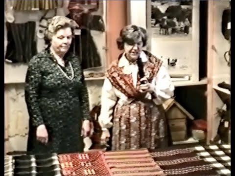 Visning av SOVs textilier med Ingeborg Pöhl-Andersen och Maria Broman.